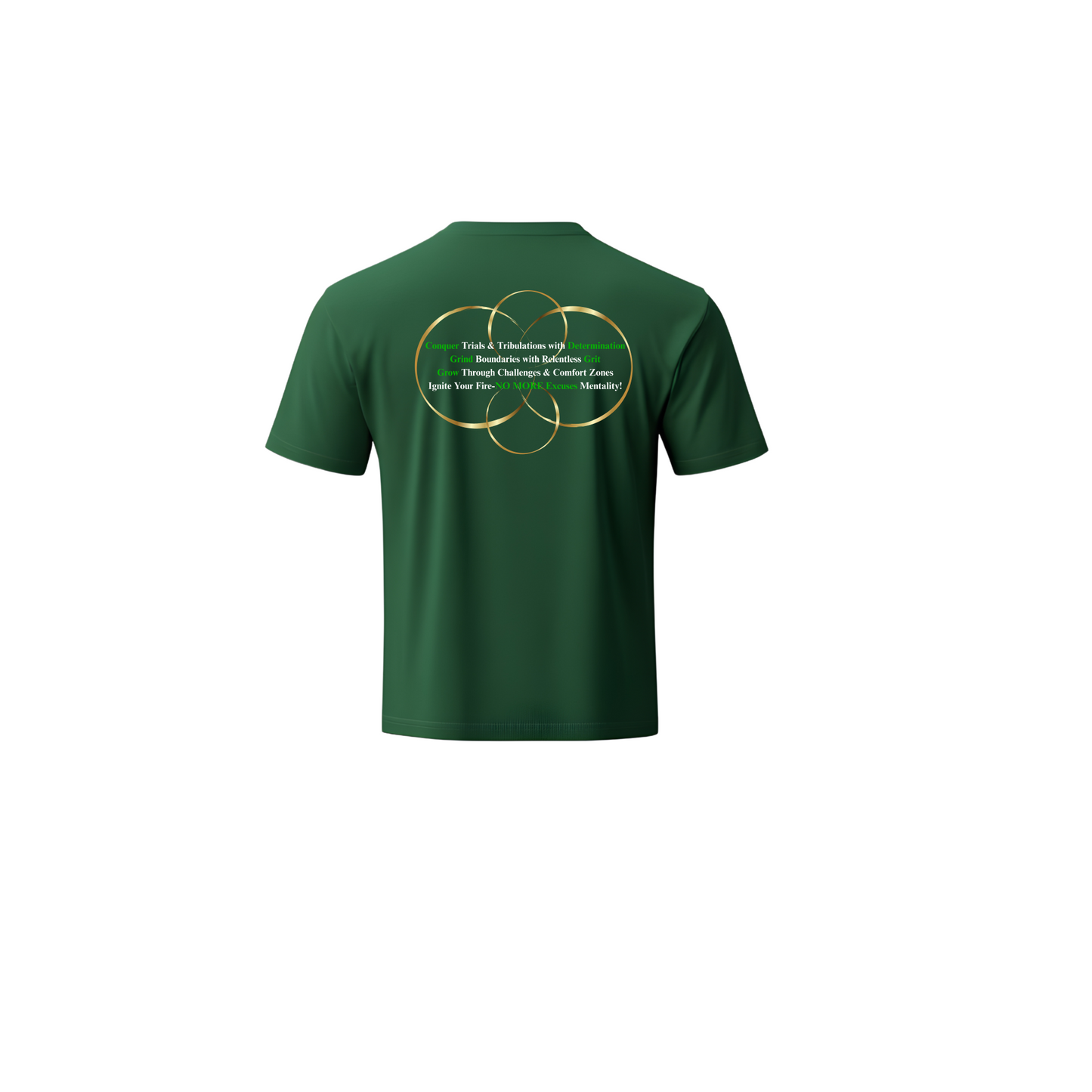 Discipline over Excuses T-Shirt - Keep Moving Boundaries