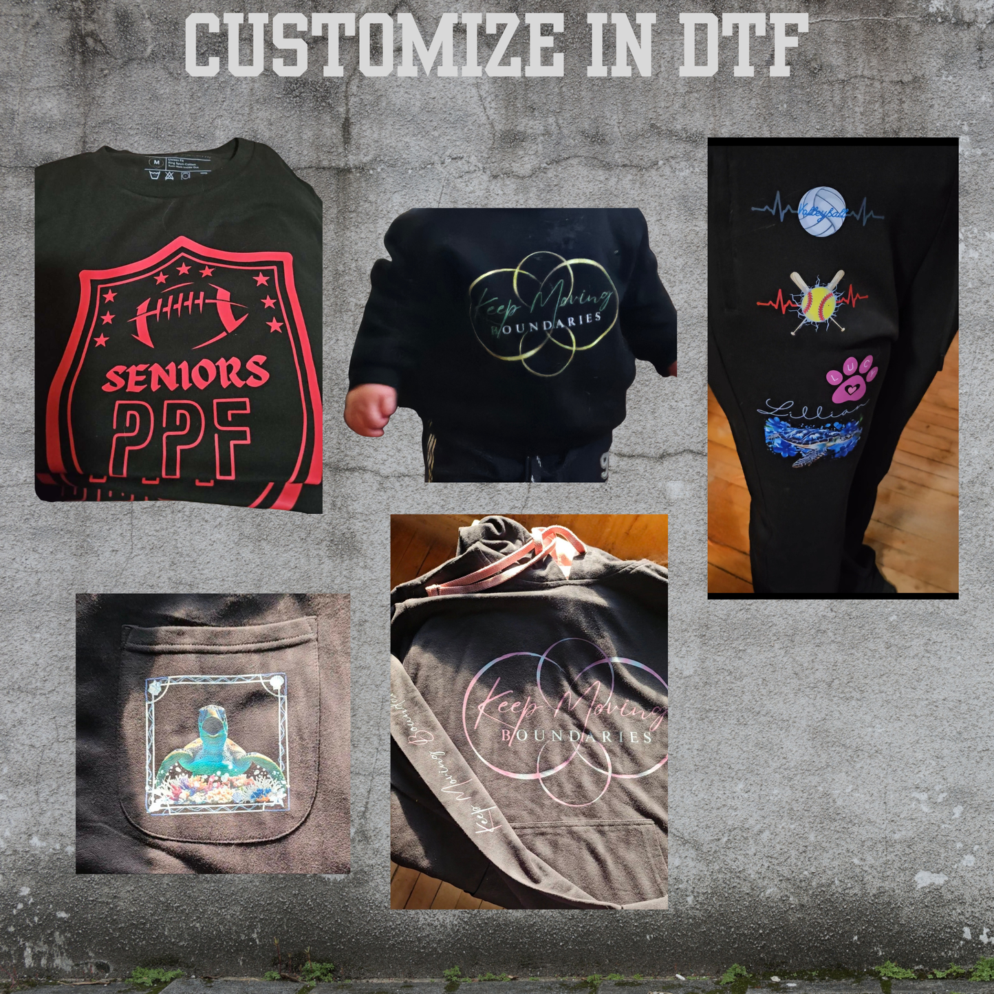 DTF Print Customization