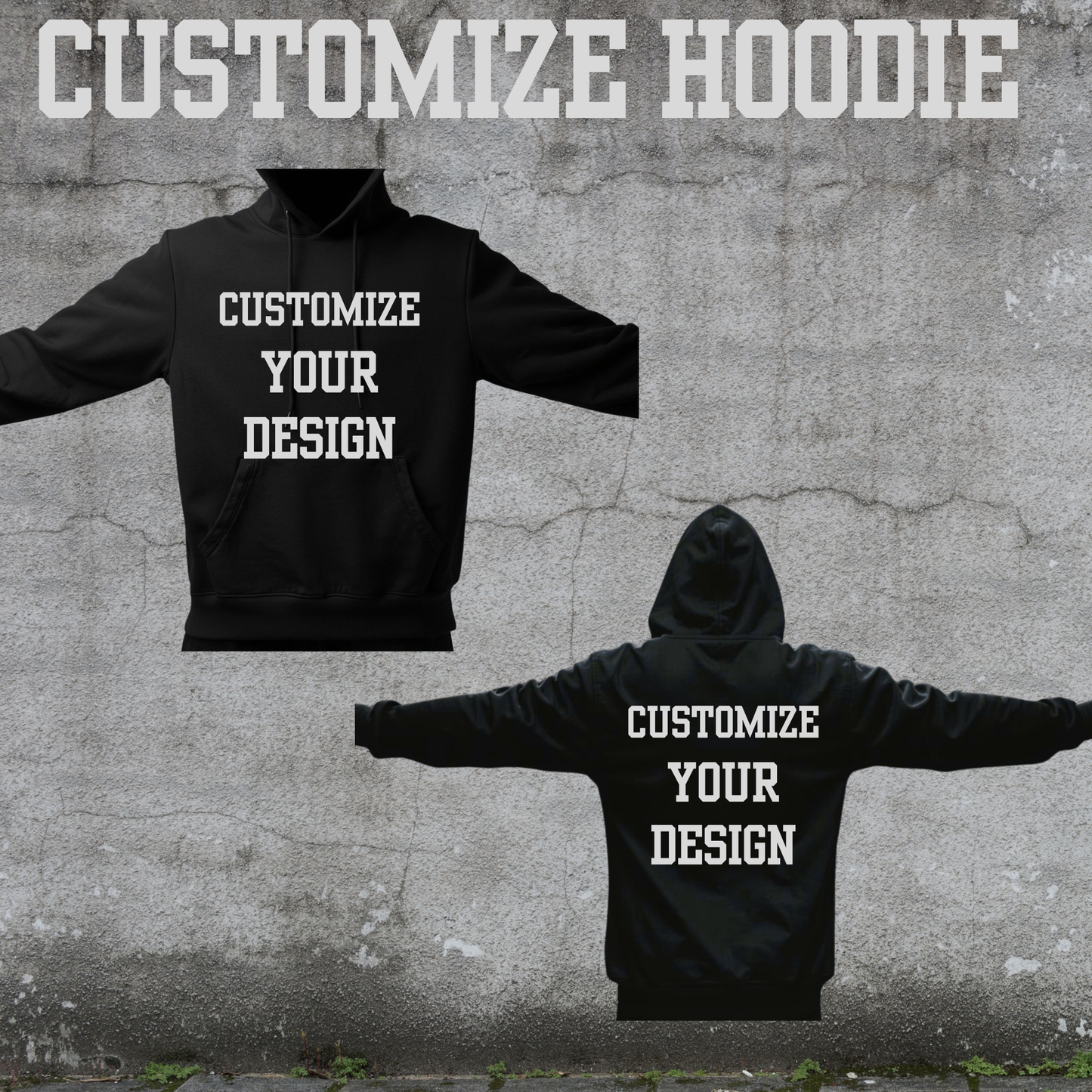 Customizable Sideline Fan Hoodie
