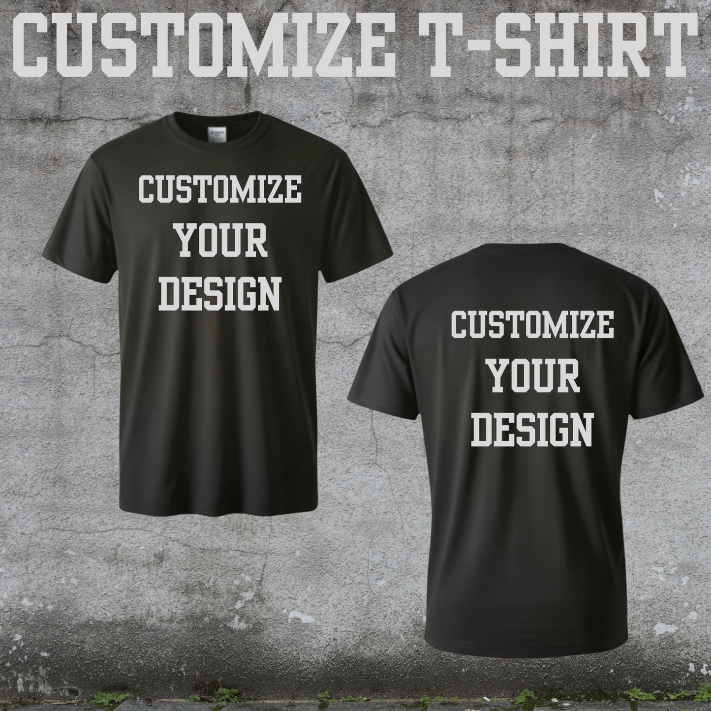Customizable Sideline Fan T-Shirt