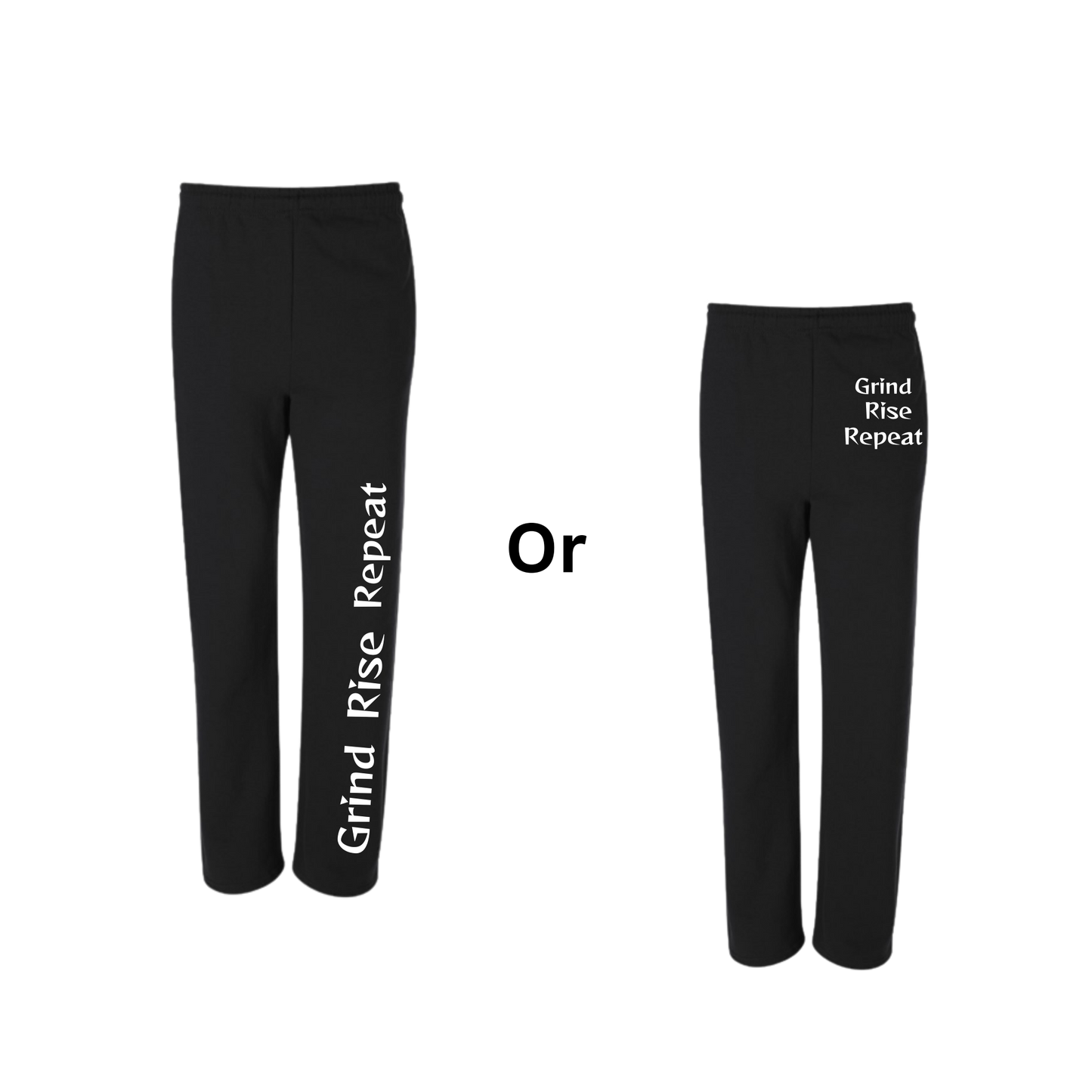 Grind Rise Repeat Sweatpants – Keep Moving Boundaries