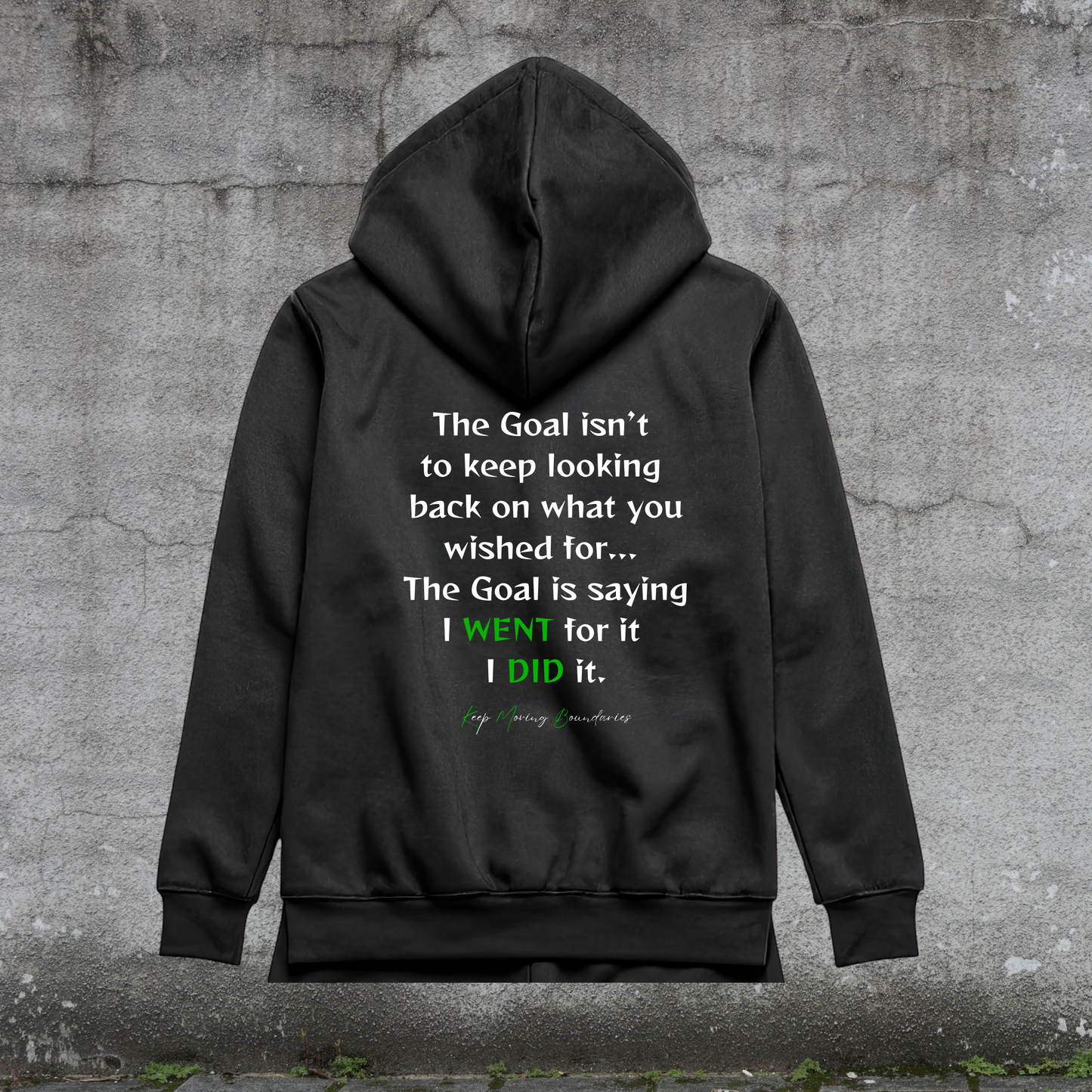 Hoodie-Goals Fueled by Doubt