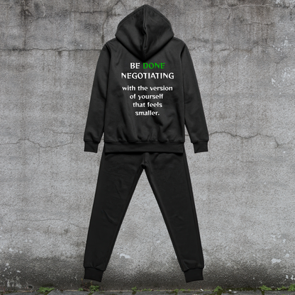 Hoodie + Sweatpants Set-Be DONE Negotiating