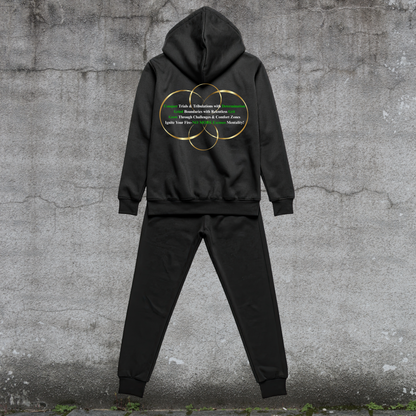 Sweat Set-Your Fire isn’t  Fueled by Comfort It’s Ignited by Challenge.-Fueled by Doubt