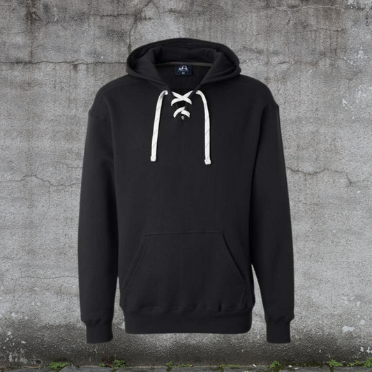 Laced Hoodie-Keep Moving Boundaries
