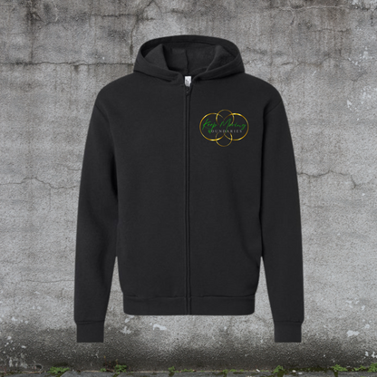 Zip-Up Hoodie-Goals Fueled by Doubt