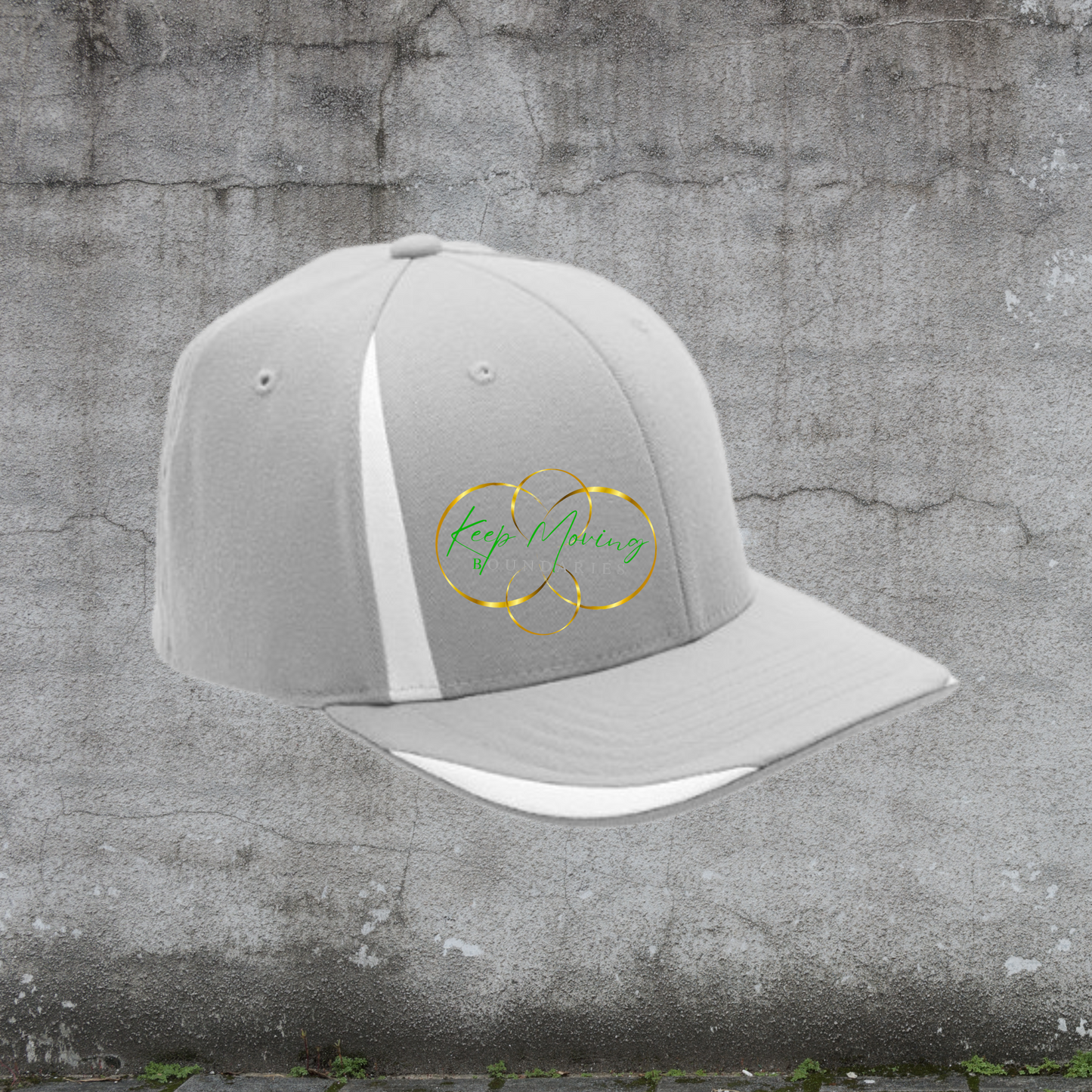 Fitted Motivational Hat – Keep Moving Boundaries