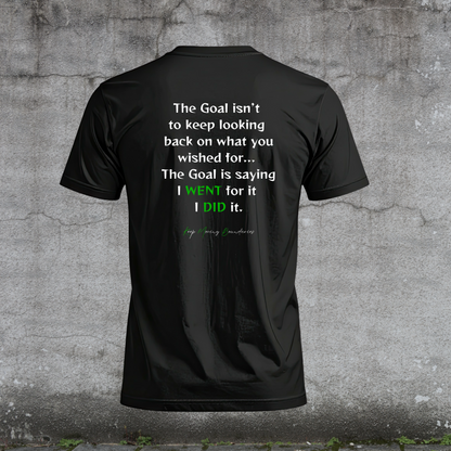 Men's T-Shirt-Goals Fueled by Doubt