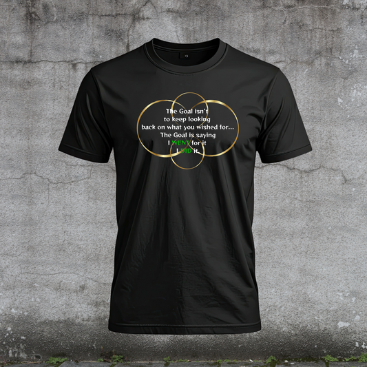 Men's T-Shirt-Goals Fueled by Doubt