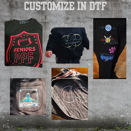 DTF Print Customization