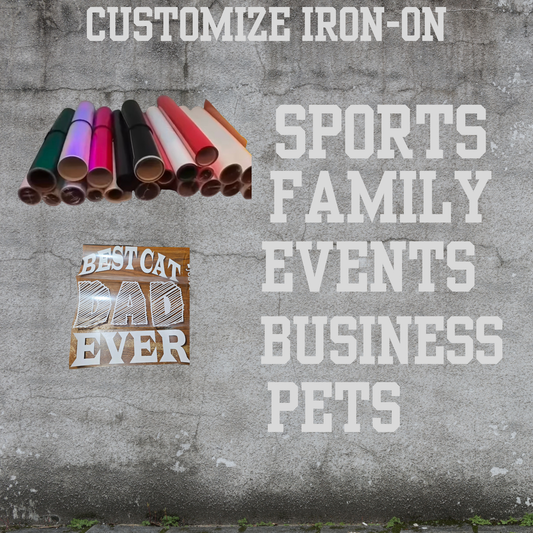 Iron-On Vinyl Customization
