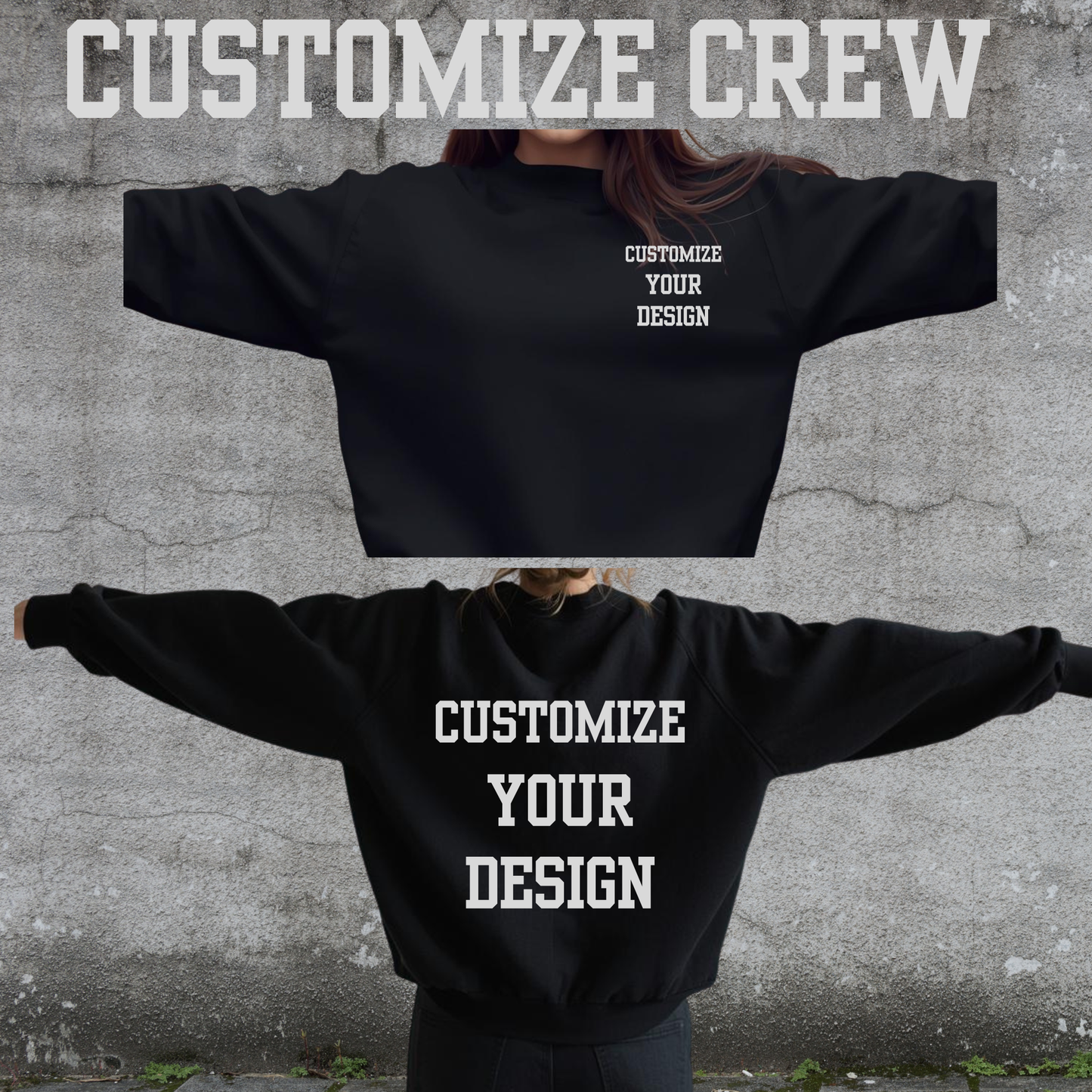 Customizable Sideline Fan Crewneck