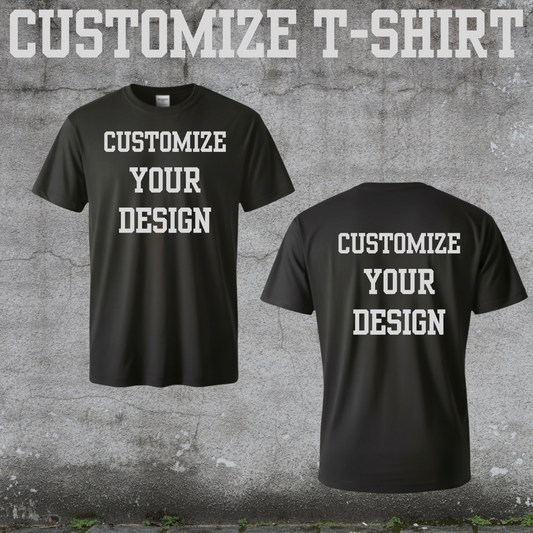 Customizable Sideline Fan T-Shirt