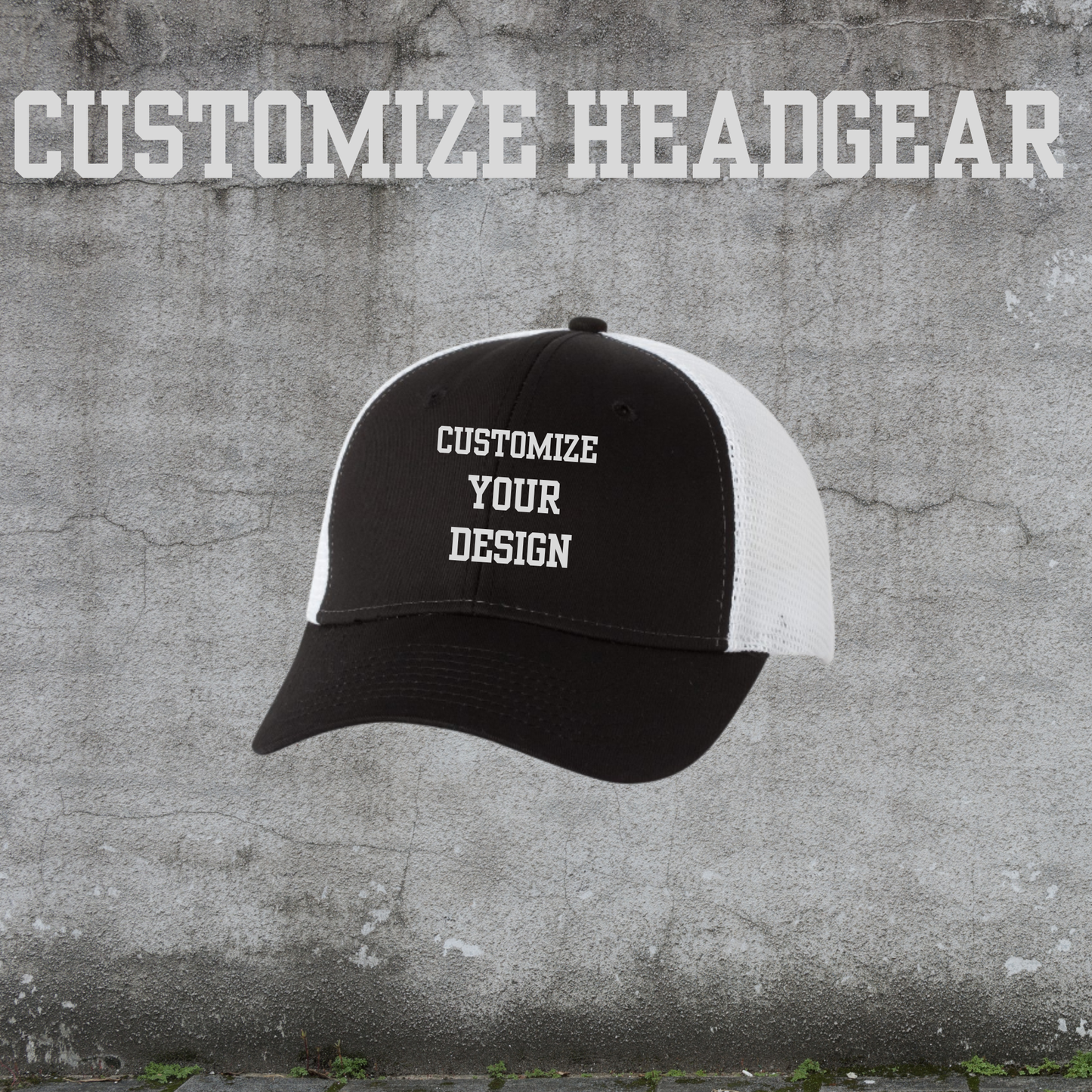 Customizable Sideline Fan Trucker Hat